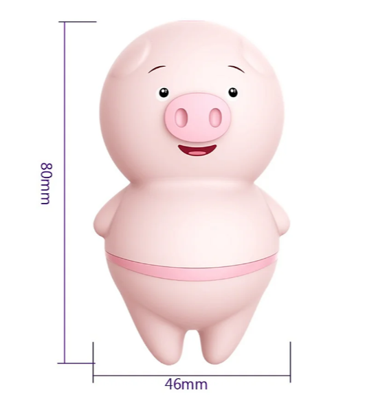 Medidas do porquinho vibrador