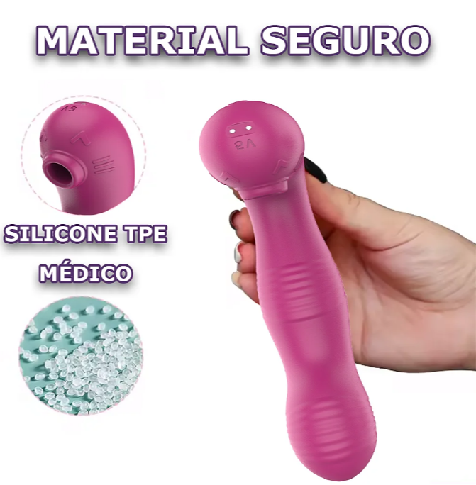 Material do vibrador 3 em 1