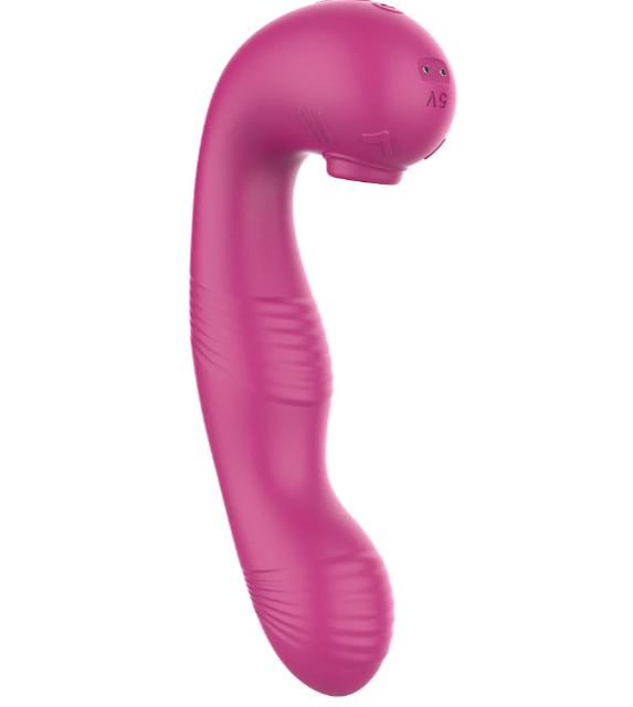 Vibrador 3 em 1, vista traseira