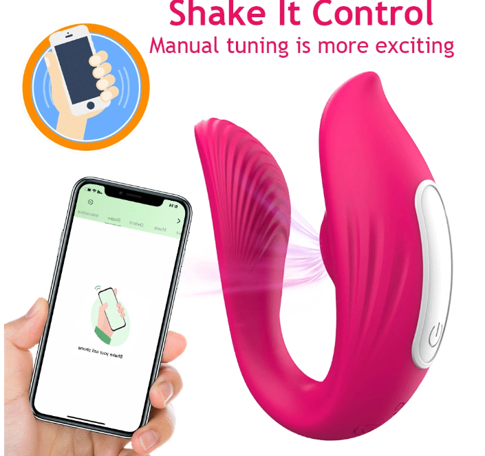 Vibrador de casal controlado por aplicativo
