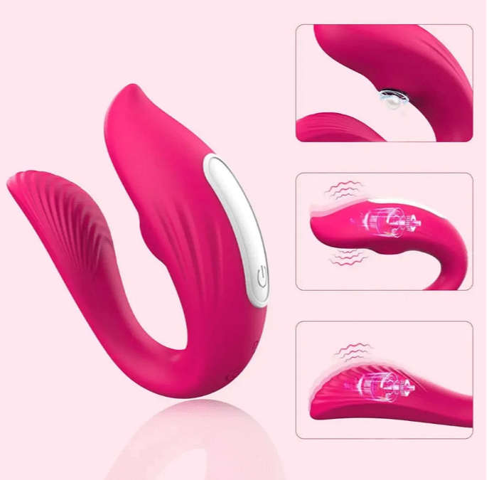Detalhes do vibrador de casal