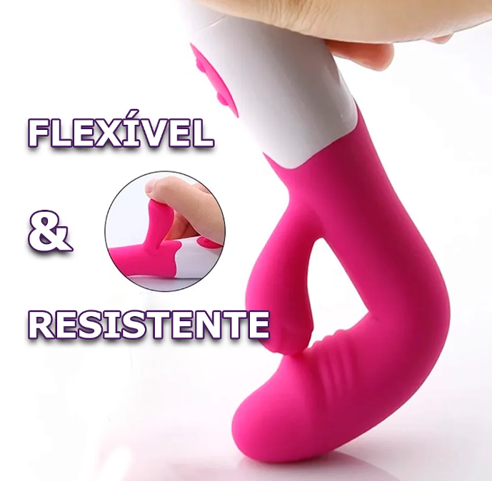 Vibrador flexível e resistente